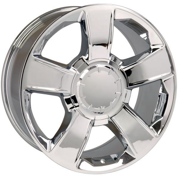 20" Chrome wheel replacement for Chevy C2500 1988-2000. Replica Rim 9472292