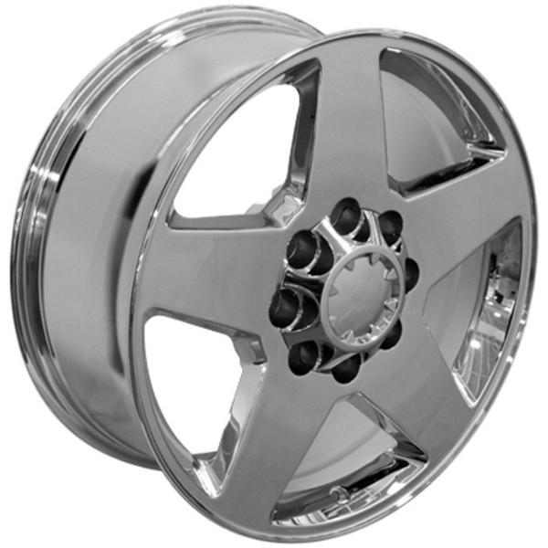 20" Chrome wheel replacement for Chevy C3500 1988-2000. Replica Rim 9451927