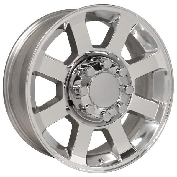 20" Polished wheel replacement for Ford F250 F350 2005-2017. Replica Rim 9489820
