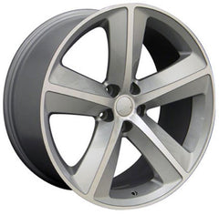 20" Silver wheel replacement for Dodge Challenger 2009-2017. Replica Rim 6827797