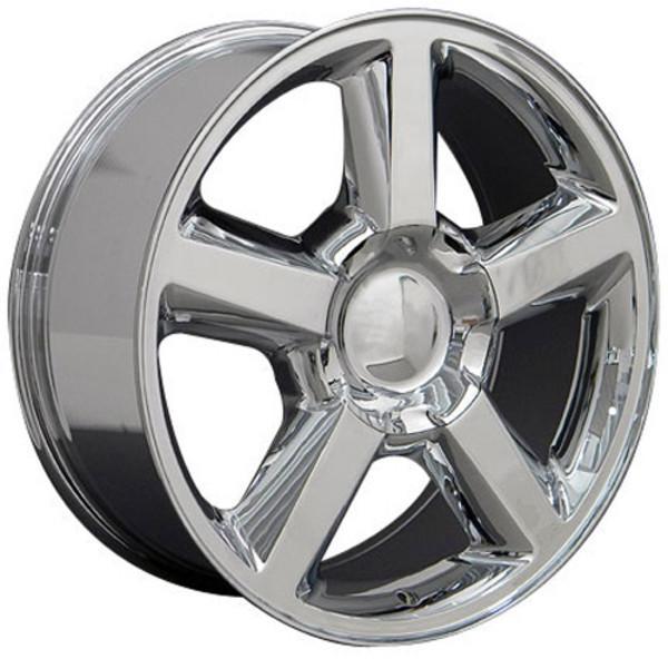 22" Chrome wheel replacement for Chevy C2500 1988-2000. Replica Rim 9451348