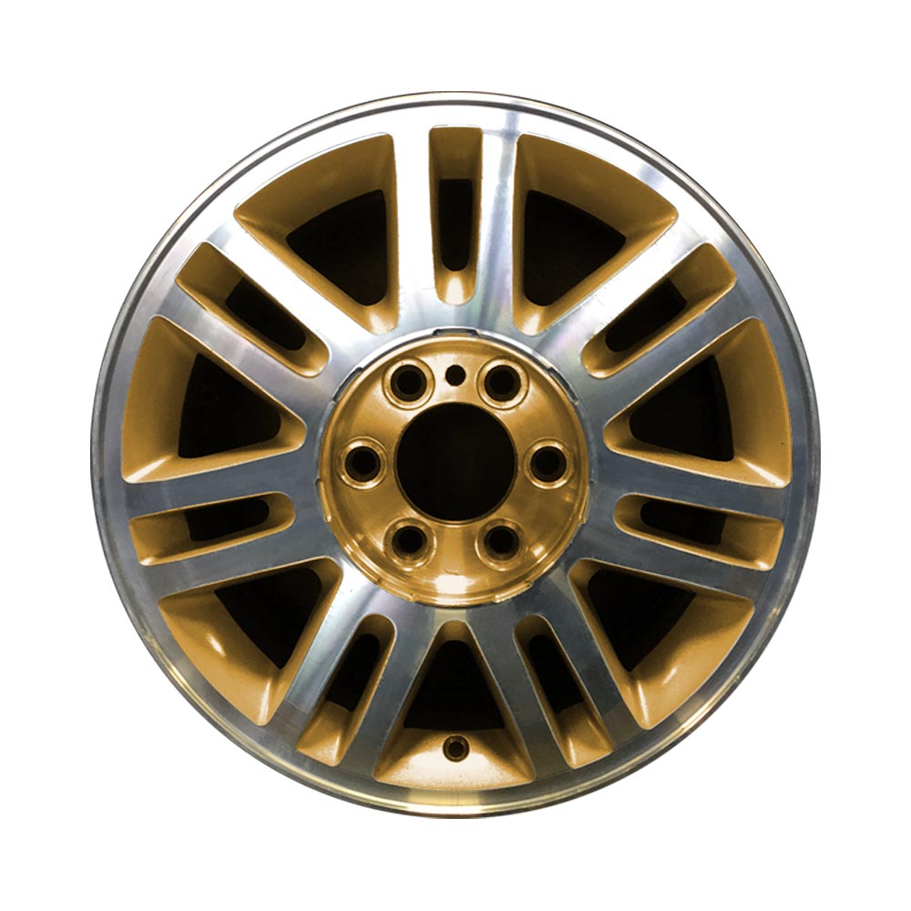 18x7.5 inch Ford F150 rim ALY03784 Machined Gold OEMwheels.forsale 9L341007NB, 9L3Z1007H, 9L3Z1007D