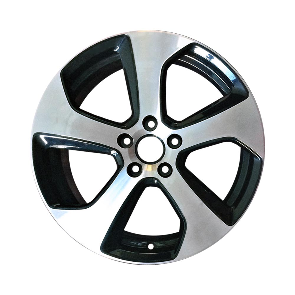 18x7.5 inch Volkswagen VW Golf rim ALY69980. Machined OEMwheels.forsale 5G0601025BDFZZ