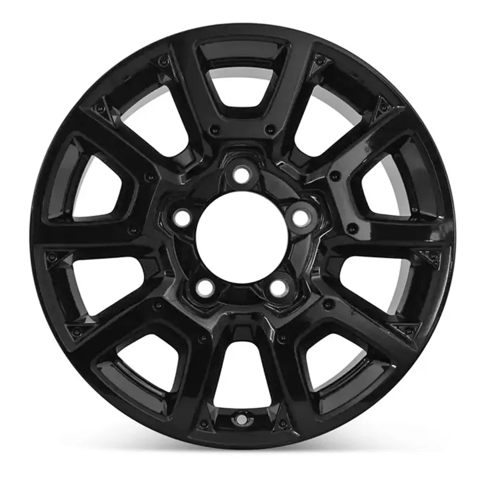 Front view of the 18x8" Toyota Tundra wheel replacement 2014-2021 replica rim ALY75157U46N, 426110C200, 426110C201