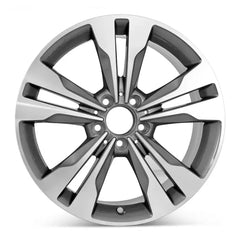 Front view of the 18x7.5" Mercedes CLA250 wheel replacement 2014 replica rim ALY85529U35N