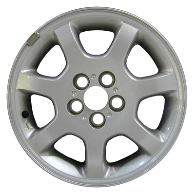 15x6 inch Dodge Neon rim ALY02181. Silver OEMwheels.forsale OUN76TRMAA, OUN76TRMAB, OUN76TRMAAC, 05105712AA