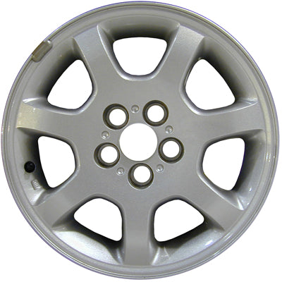 15x6 inch Dodge Neon rim ALY02181. Chrome OEMwheels.forsale OUN76TRMAA, OUN76TRMAB, OUN76TRMAAC, 05105712AA