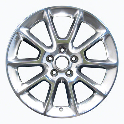 18x8 inch Ford Mustang rim ALY03810. Polished OEMwheels.forsale AR3J1007AA 