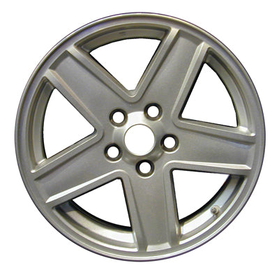 17x6.5 inch Jeep Compass rim ALY09069. Machined OEMwheels.forsale 0YX00TRMAA, 1CT67TRMAB, OYX88TRMAB