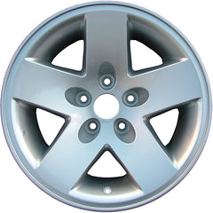 17x7.5 inch Jeep Wrangler rim ALY09074. Silver OEMwheels.forsale 1AH78TRMAB