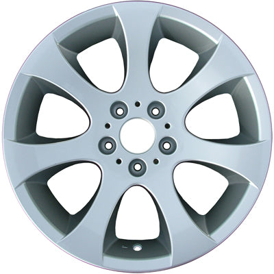 18x8.5 inch BMW 328i rim ALY059587. Silver OEMwheels.forsale 36116765817, 36116775602