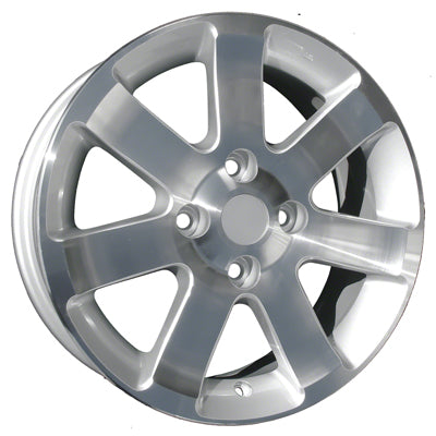 16x6.5 inch Nissan Sentra rim ALY062472. Silver OEMwheels.forsale D0300CC21A