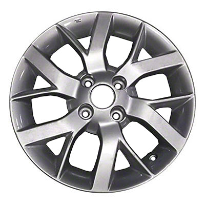 15x5.5 inch Nissan Versa rim ALY062709. Silver OEMwheels.forsale 403009KK0A