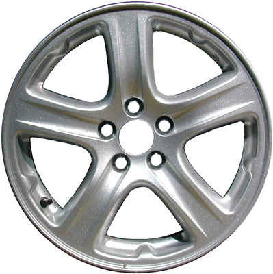 16x6.5 inch Subaru Legacy rim ALY068730. Silver OEMwheels.forsale 28111AE32B, 28111AE32A