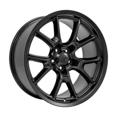 22-inch Satin Black wheel replacement for Cadillac Escalade. DG21 replica rim 22x9.5